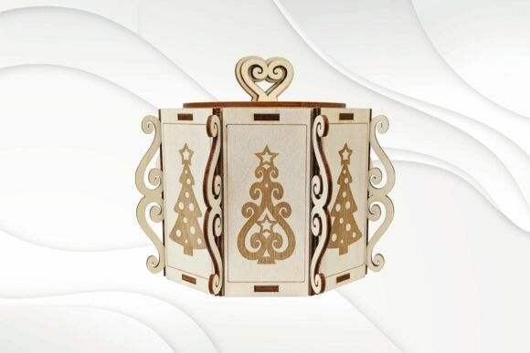 Download Christmas Gift Jewelry Box Laser Craft - Laser craft Collection
