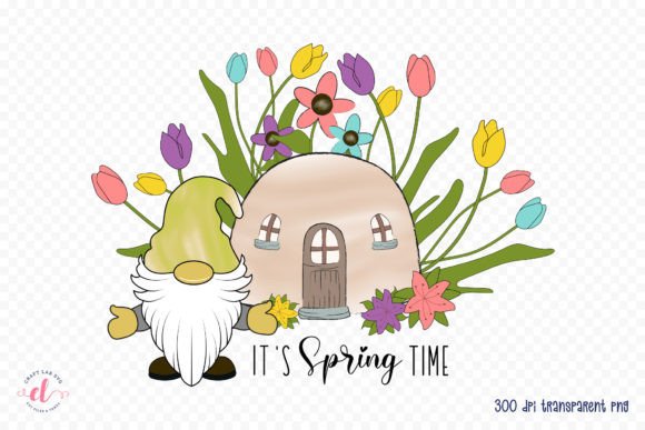 Download It's Spring Time - Spring Gnome PNG - Spring gnome png Collection