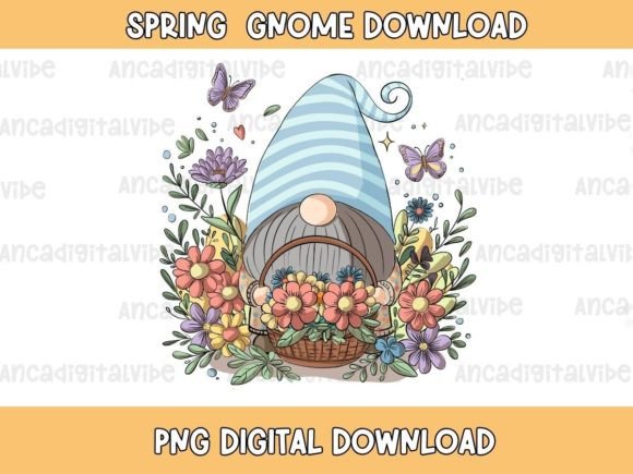 Download Flower Spring Gnome PNG - Spring gnome png Collection